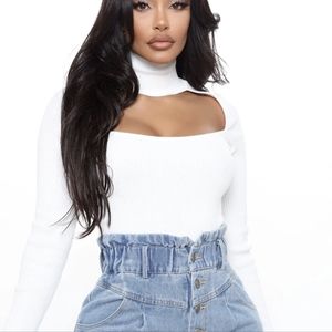 Fashion Nova Cutting It Close Sweater